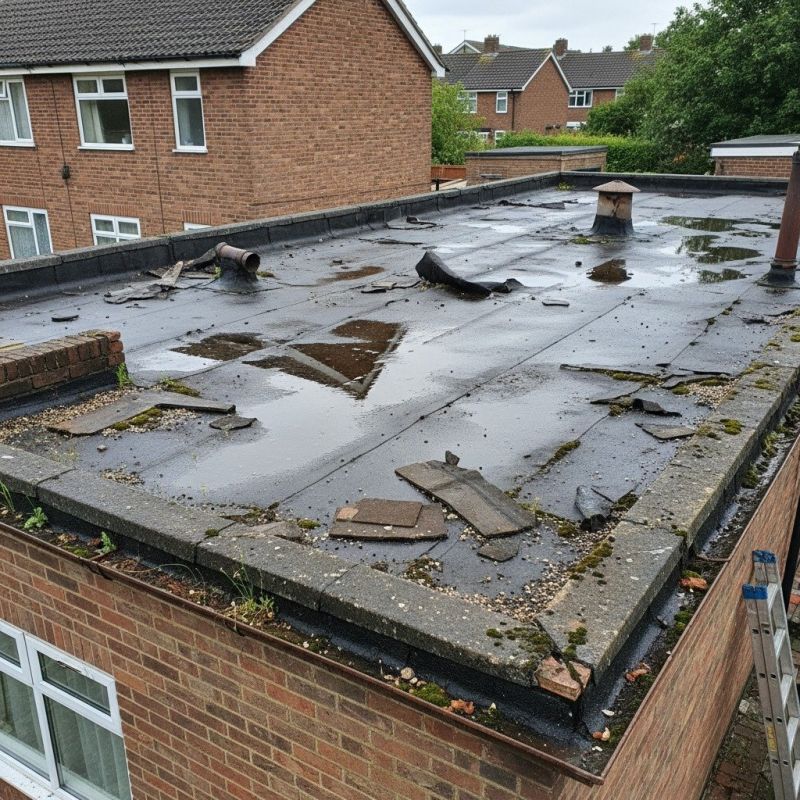 Damaged Roof Repair
