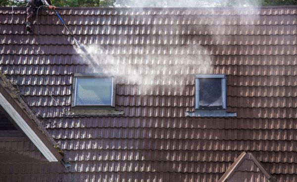Professional Roof Dirt Removal